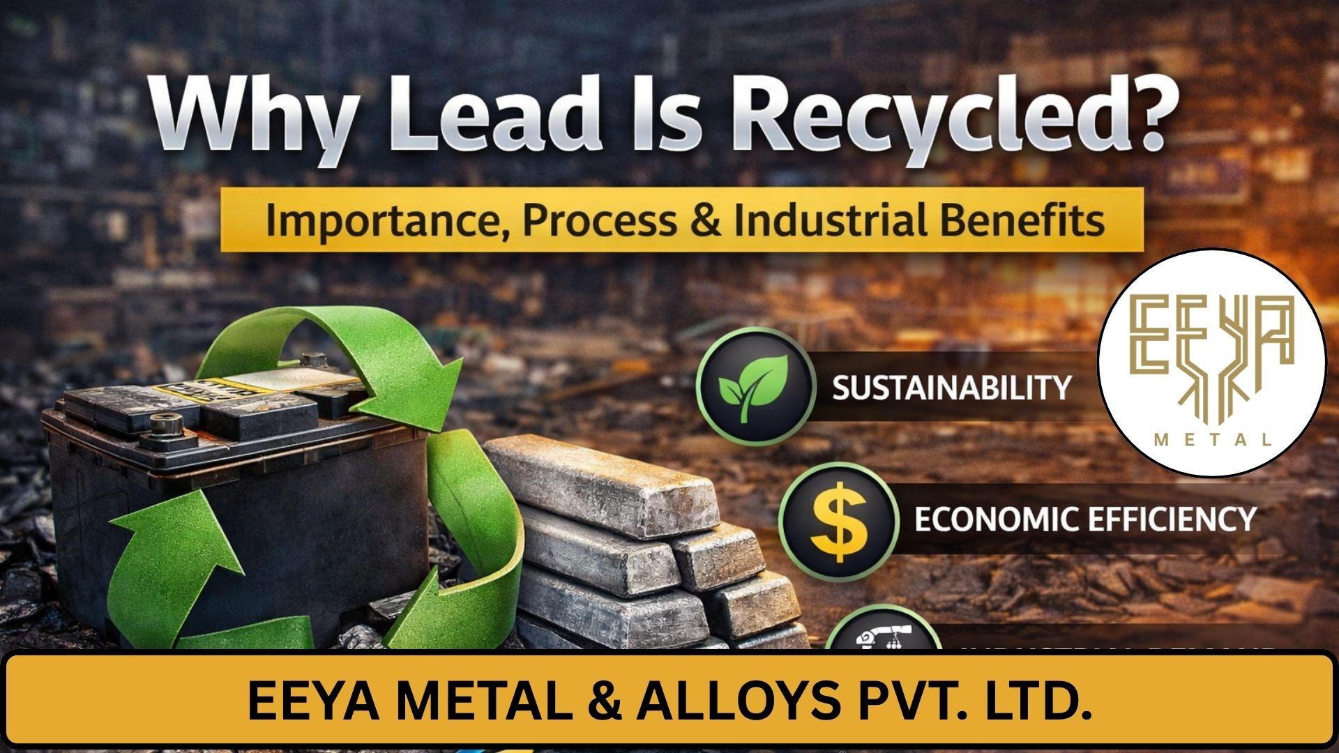 Featured image for Why Lead Is Recycled | Benefits, Process & Industrial Importance blog post