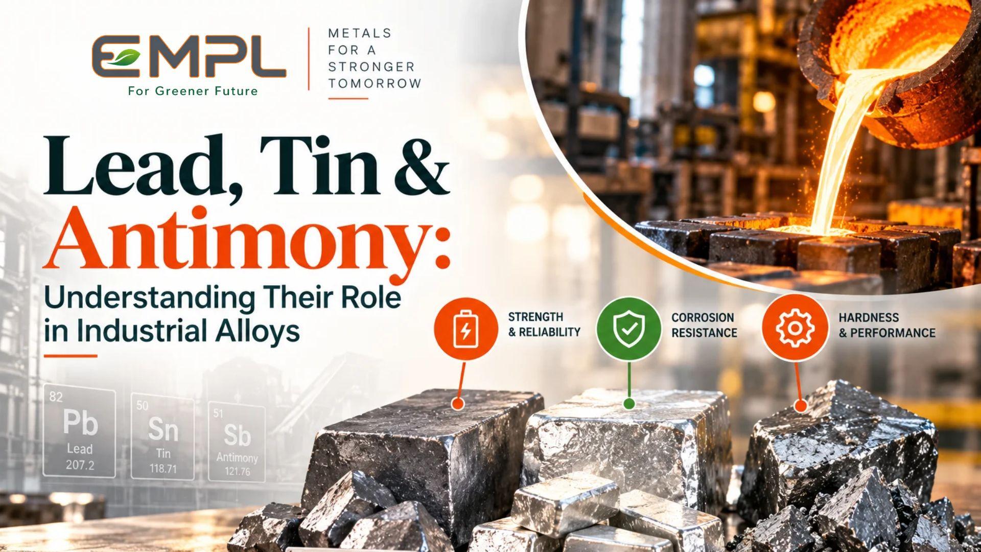 Lead, Tin & Antimony: Understanding Their Role in Industrial Alloys - Metal Industry Article